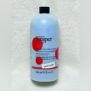 Philosophy Enchanted Juniper Berries Blue hydrating Shower Gel 32 Fl oz - New